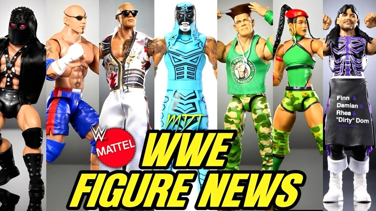 Представлены новые фигурки WWE! Новости фигурок WWE Mattel 2026