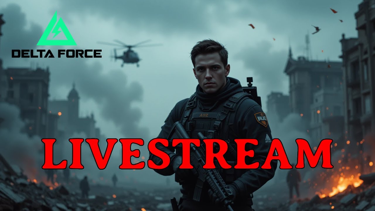 🔴 Delta Force Live #1 | First Mission, First Kill – Tactical Madness Begins!