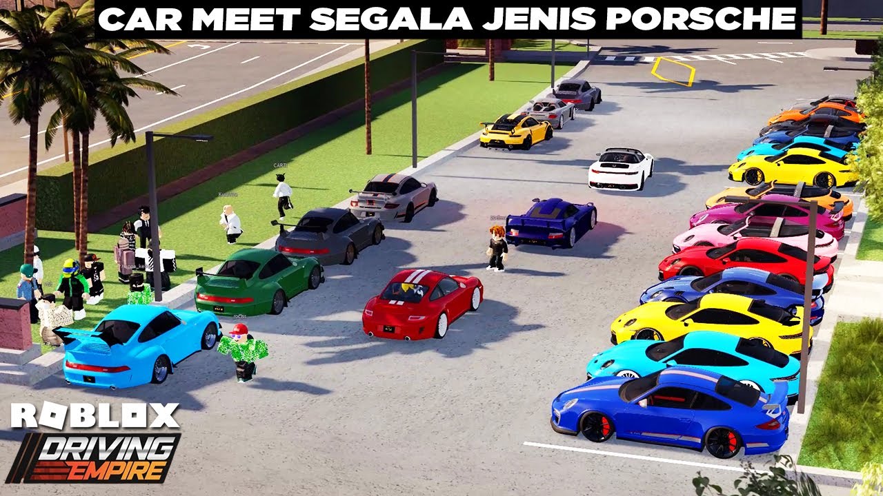 Terimakasih Sudah Ngumpulin Duit Buat Beli Mobil Porsche ( ͡◡ ‿͡◡ )👌 Roblox Driving Empire Gameplay