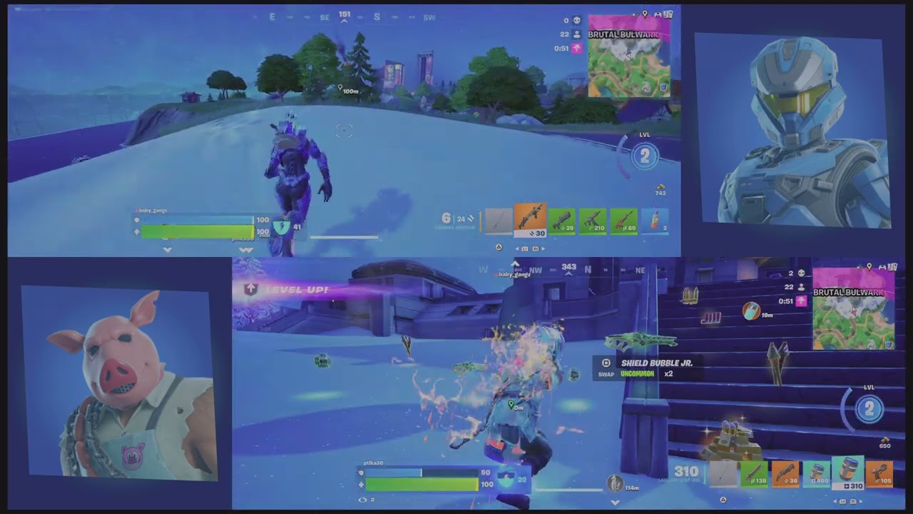 Fortnite Level 71 Royal victory