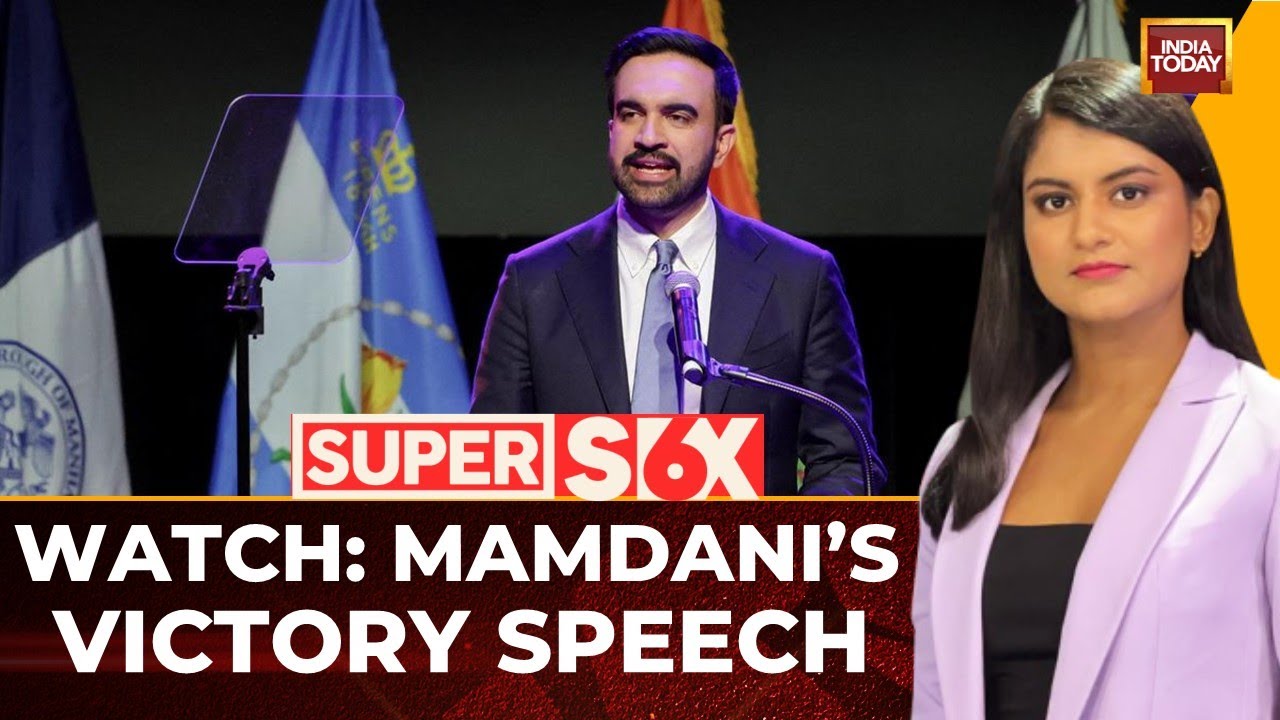 Indian-Origin Mayor's NYC Win Shakes US; Mamdani Quotes Nehru in Historic Upset | India Today