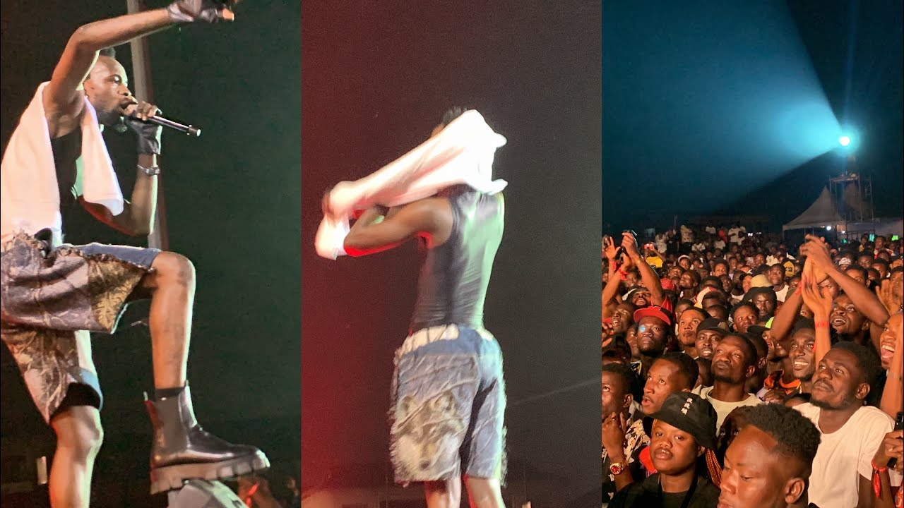 kumasi loves Black sherif❤️ ..He finally storm oseikrom yendi bronya with some massive performance🔥
