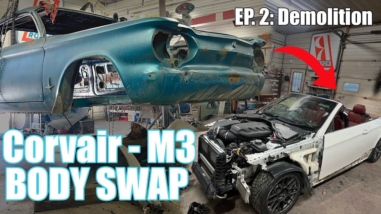 Corvair onto M3 Chassis Swap EP.2: “Demolition”