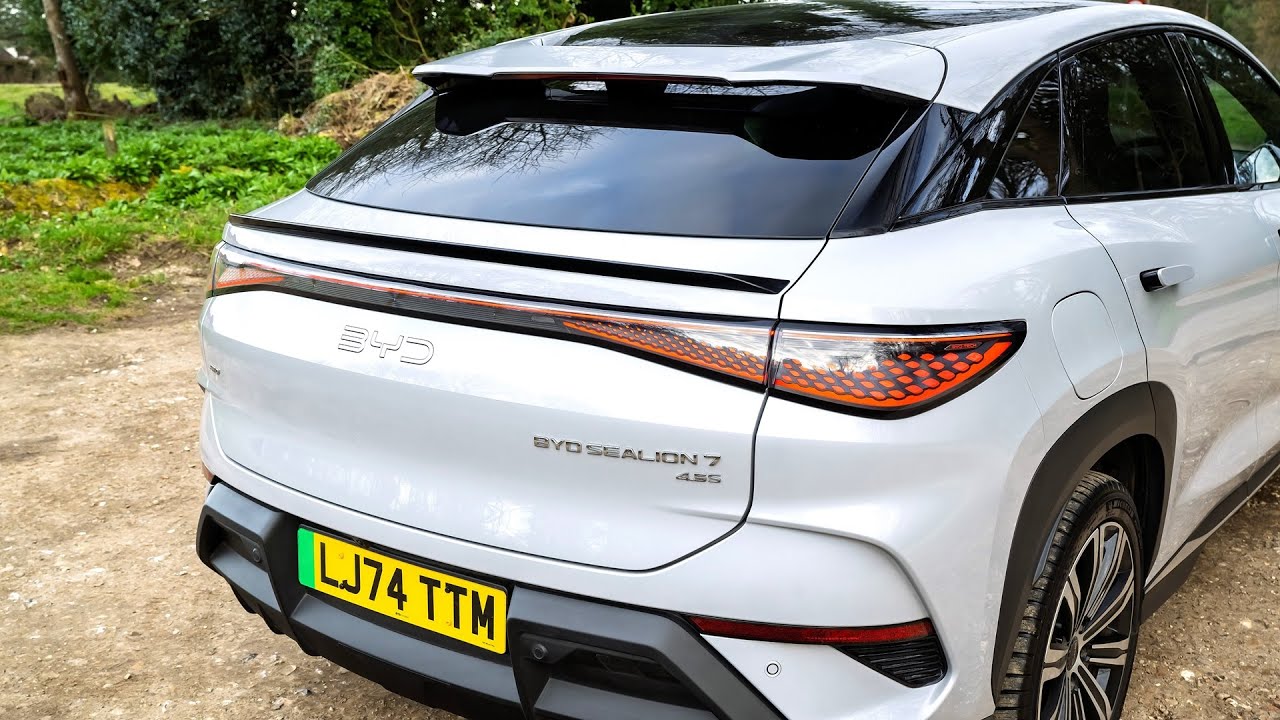 New 2025 BYD Sealion 7 - Best Pure-Electric Coupe SUV