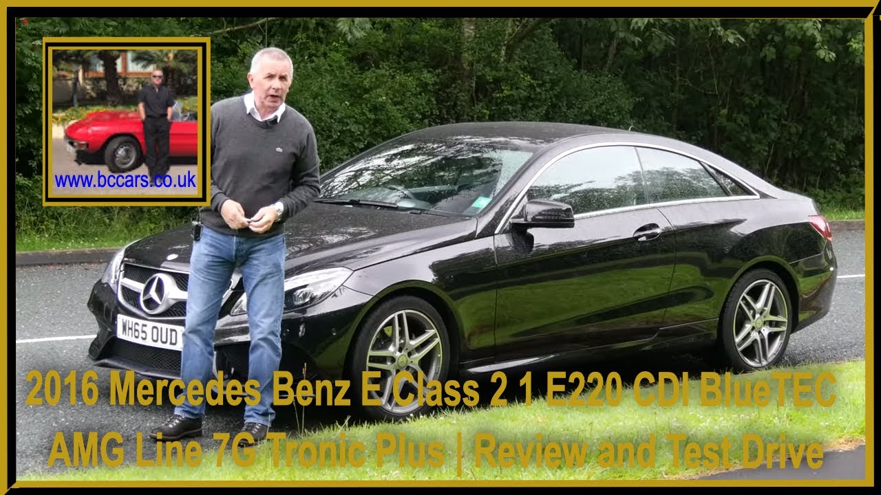 2016 Mercedes Benz E Class 2 1 E220 CDI BlueTEC AMG Line 7G Tronic Plus | Review and Test Drive