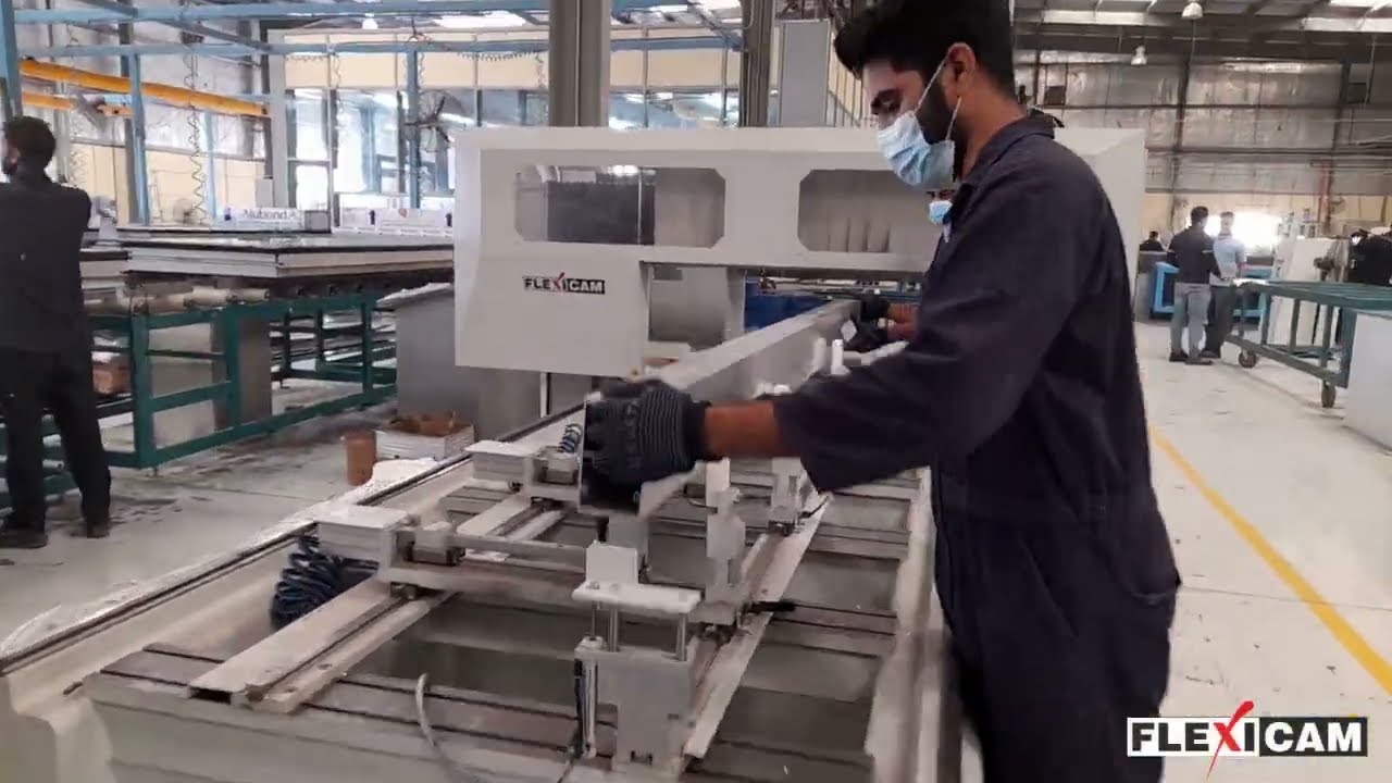 Aluminum Extrusion Machining with FlexiCAM's AXM CNC Machine