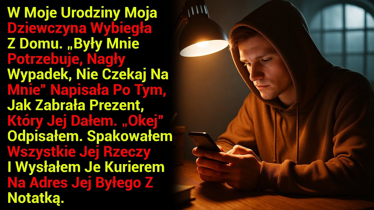 W Moje Urodziny Moja Dziewczyna Wybiegła Z Domu. „Były Mnie Potrzebuje, Nagły Wypadek, Nie Czekaj...