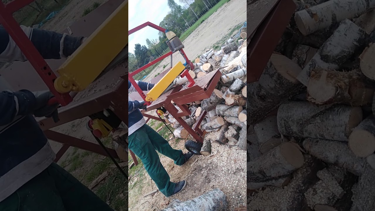 krajzega  piła łańcuchowa stół na rolkach