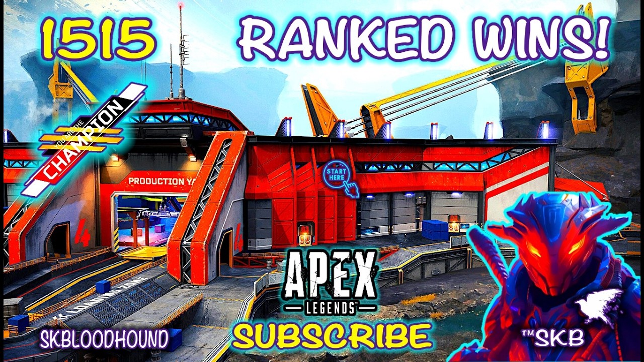 1515TH RANKED WINS! |🔥™SKBLOODHOUND BEAST OF THE HUNT🔥| APEX LEGENDS #skbloodhound