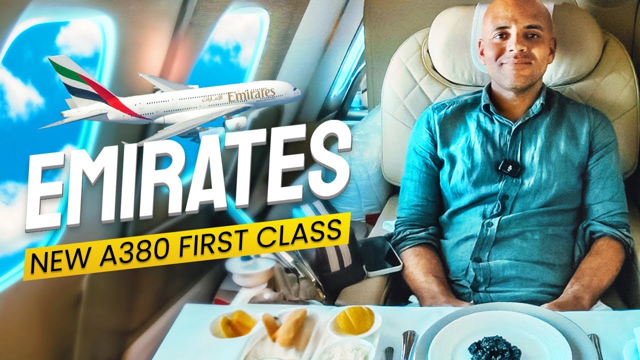 Emirates A380 First Class Suite | Dubai to London (New Retrofit Review & Full Experience)