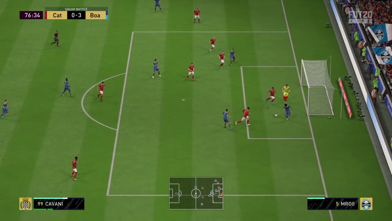 FIFA 20 Cavani de calcanhar