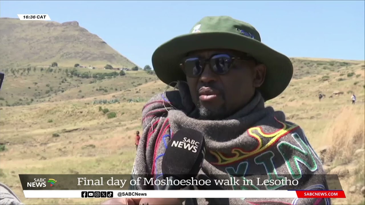 Moshoeshoe walk enters final day in Lesotho