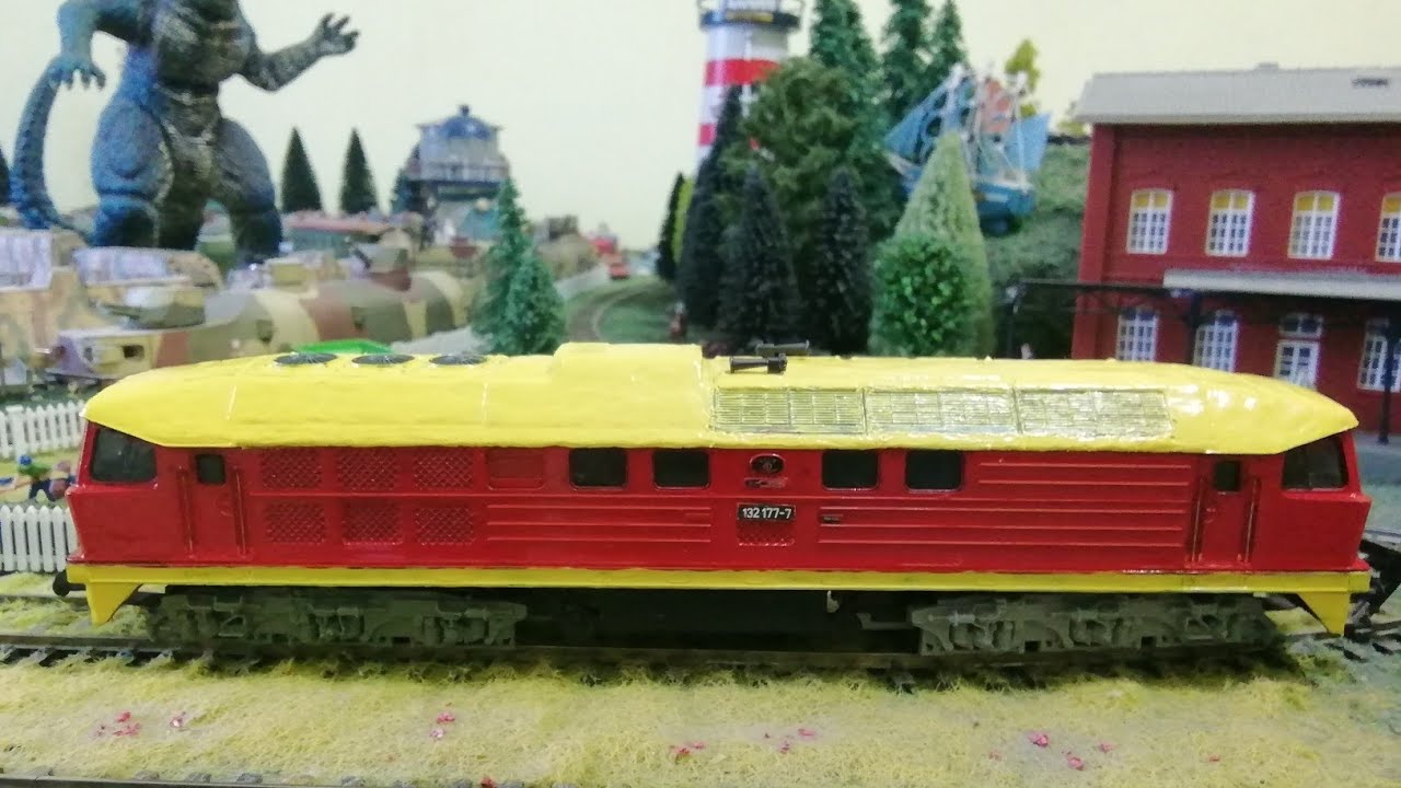 45/2021 Spalinow&oacute;z BR132 177-7 Ludmiła, Ługanka. Lokomotywa firmy PIKO. (reszte w opisie) 1:87 H0