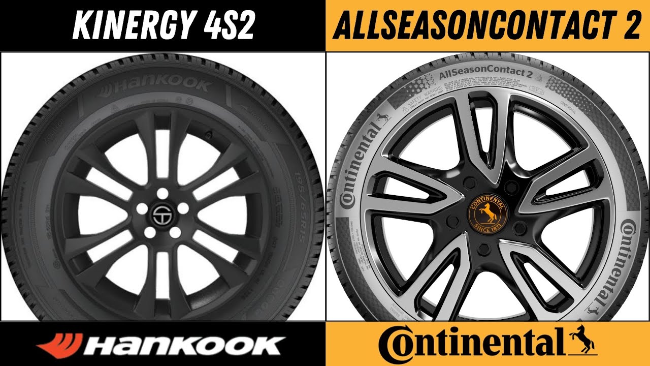 Continental AllSeasonContact 2 против Hankook Kinergy 4S2 — ЛУЧШИЕ ШИНЫ A/S ДЛЯ ЛЮБЫХ УСЛОВИЙ В 2...