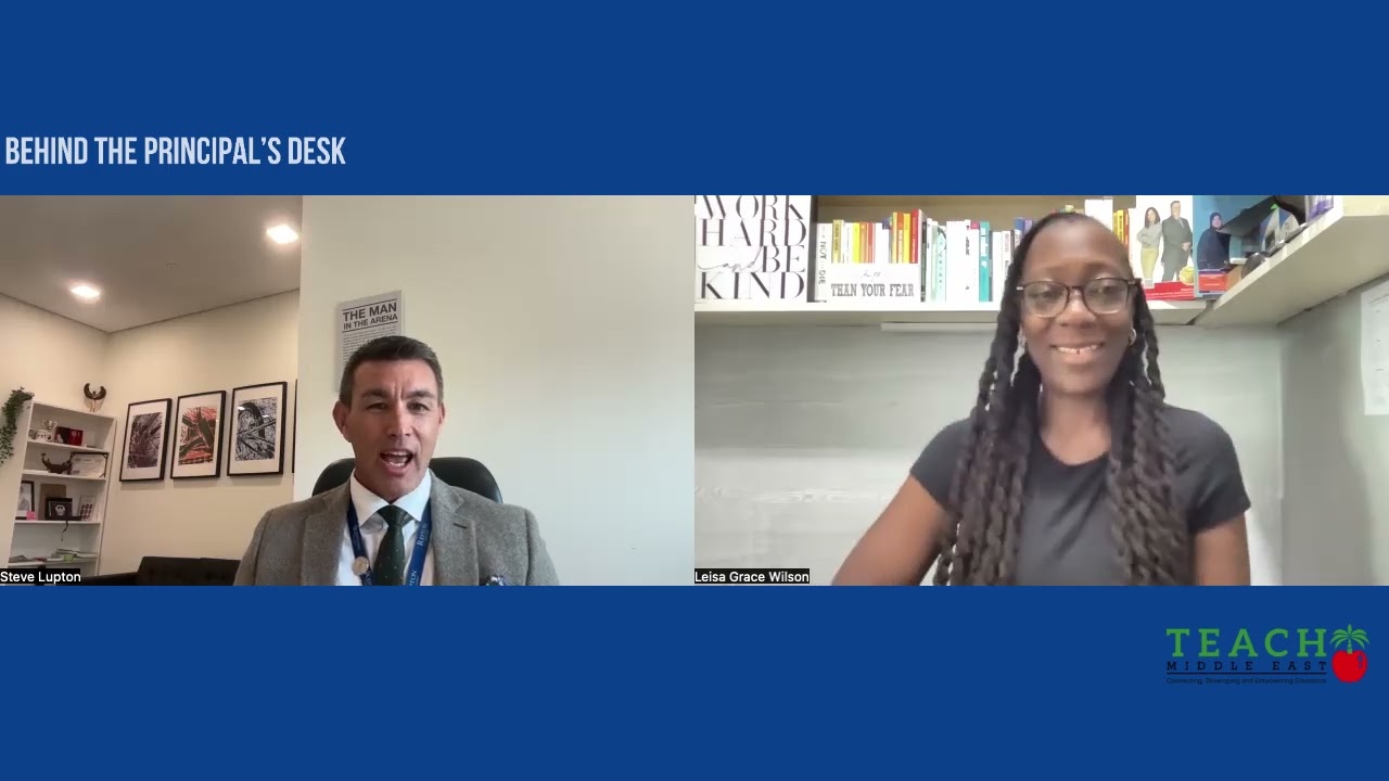 From Classroom Teacher to School Leader: Steve Lupton's Journey