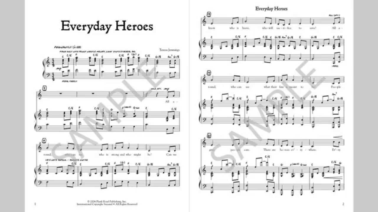 Everyday Heroes - MusicK8.com Singles Reproducible Kit
