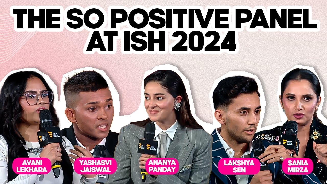 Social Media,Mental Health & Sports | Ananya Panday on the So Positive Panel with Sania Mirza & More