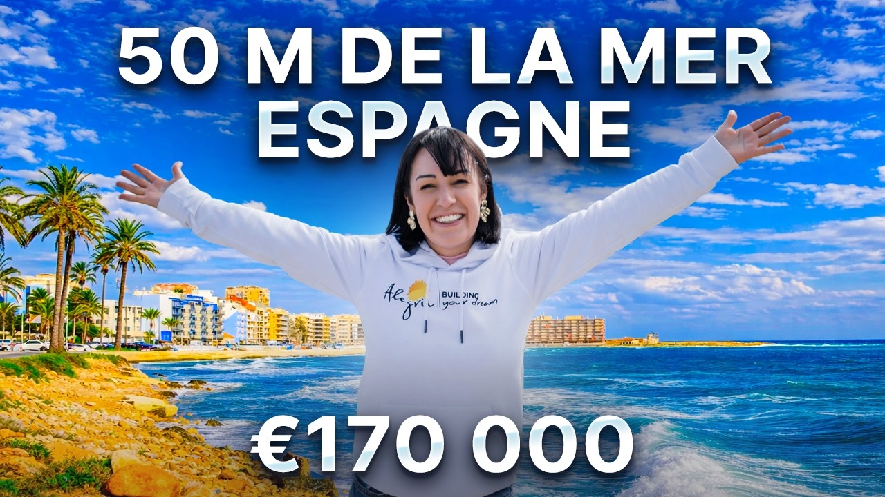Immobilier en Espagne : Appartement à 50 m de la mer à Torrevieja – 170 000 €