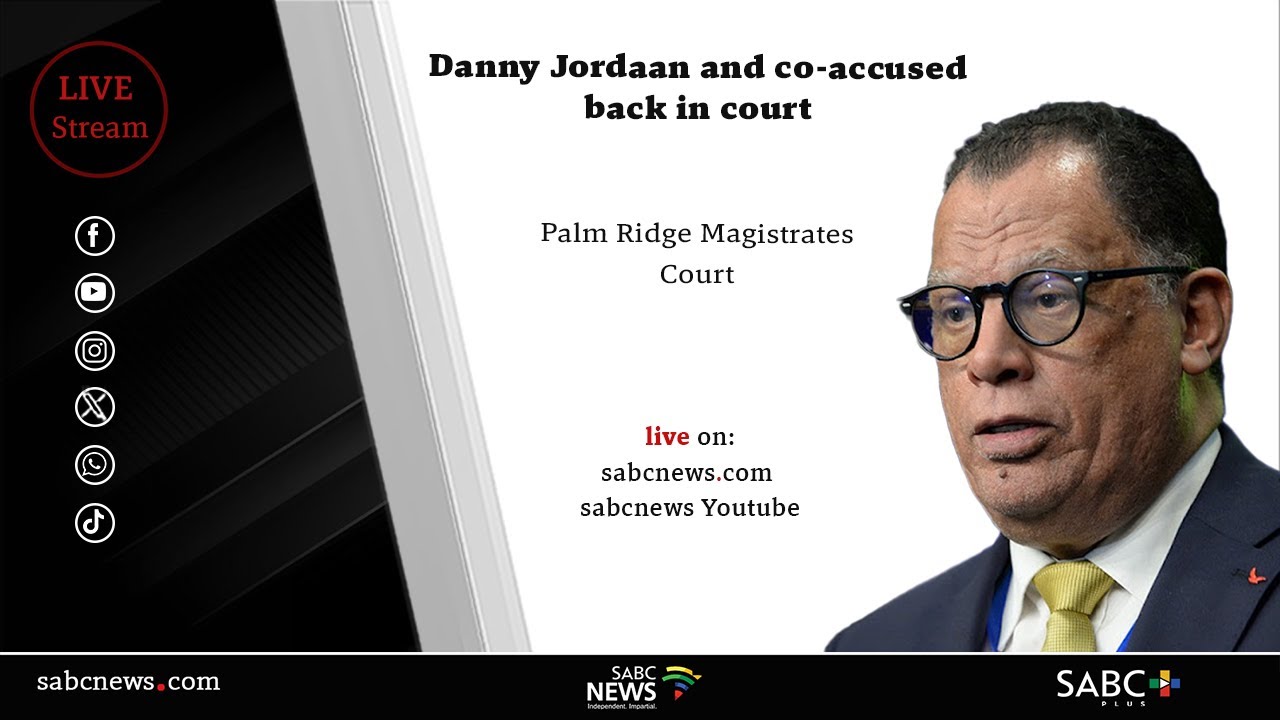 SAFA President Danny Jordaan and his co-accused appear in court