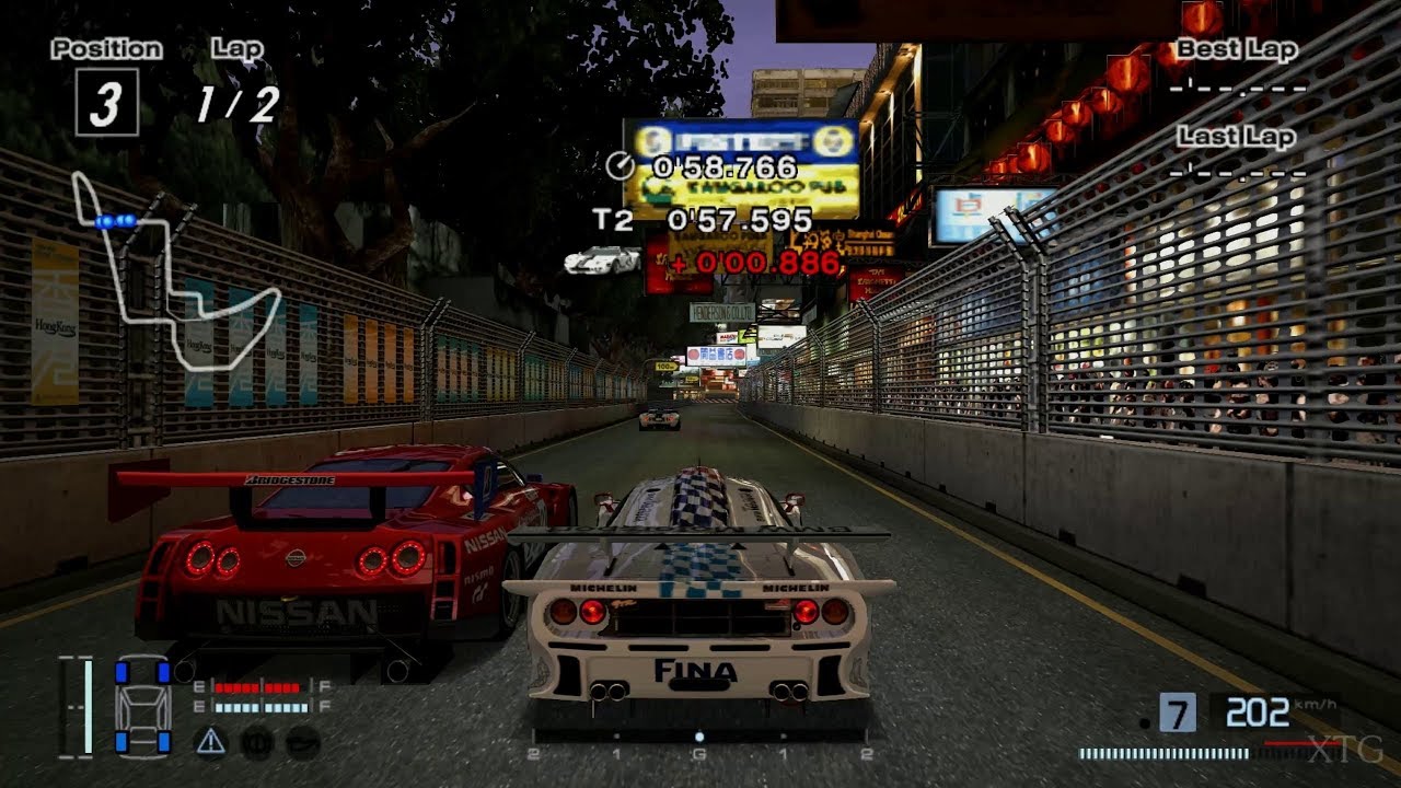 [#1392] Gran Turismo 4 - BMW McLaren F1 GTR Race Car '97 (HYBRID) PS2 Gameplay HD