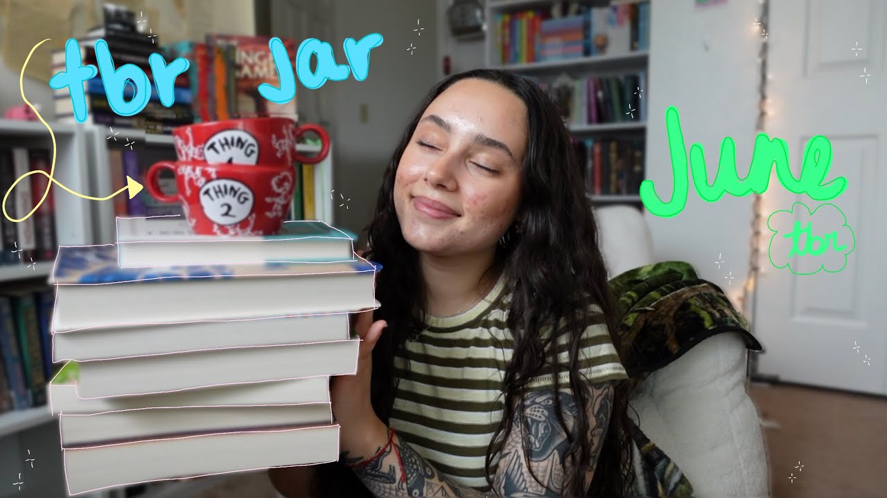 tbr prompt jar picks my june tbr🧸📖