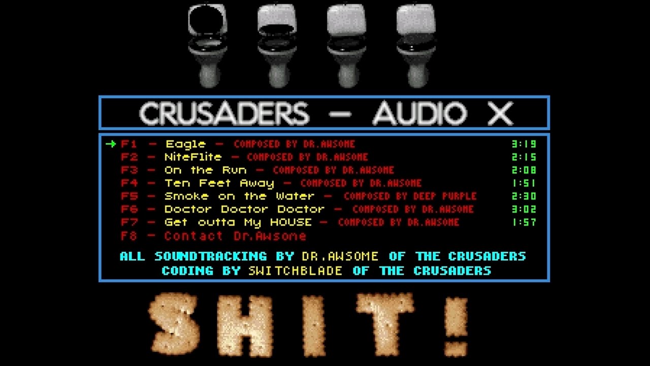 Crusaders - Audio X  -= Amiga 50fps =-