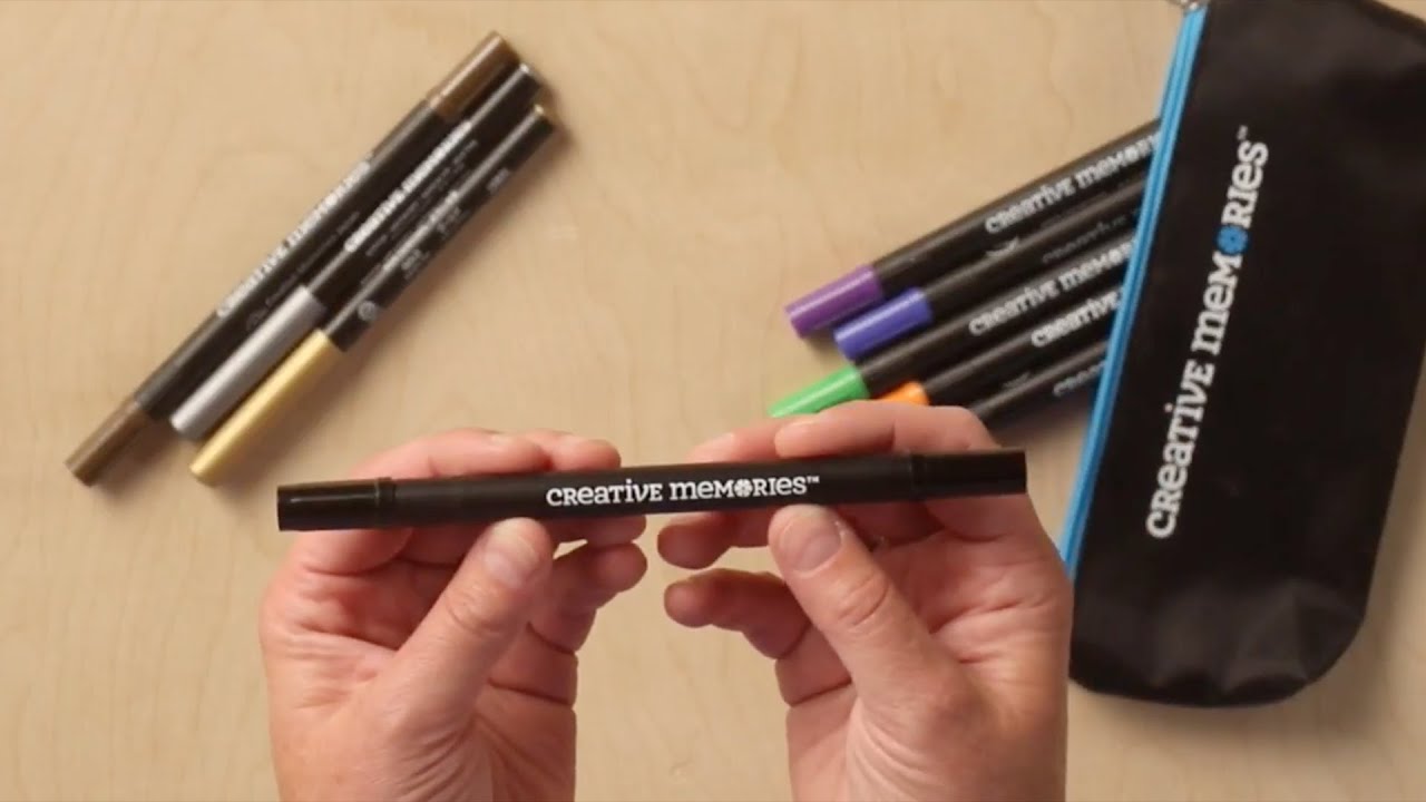 Product Power Tips: Photo-Safe Dual-Tip Pens with Shari Rieland from Creative Memories
