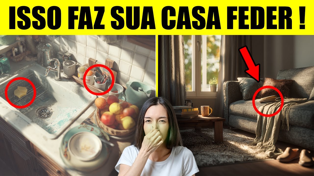 9 COISAS que fazem sua CASA FEDER (e como RESOLVER isso HOJE!) - Dicas de Limpeza