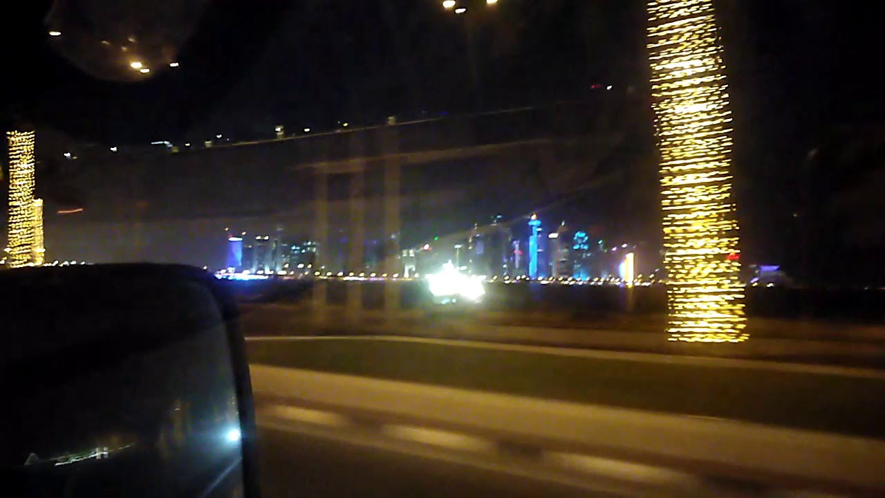 Qatar Doha Night View 2020
