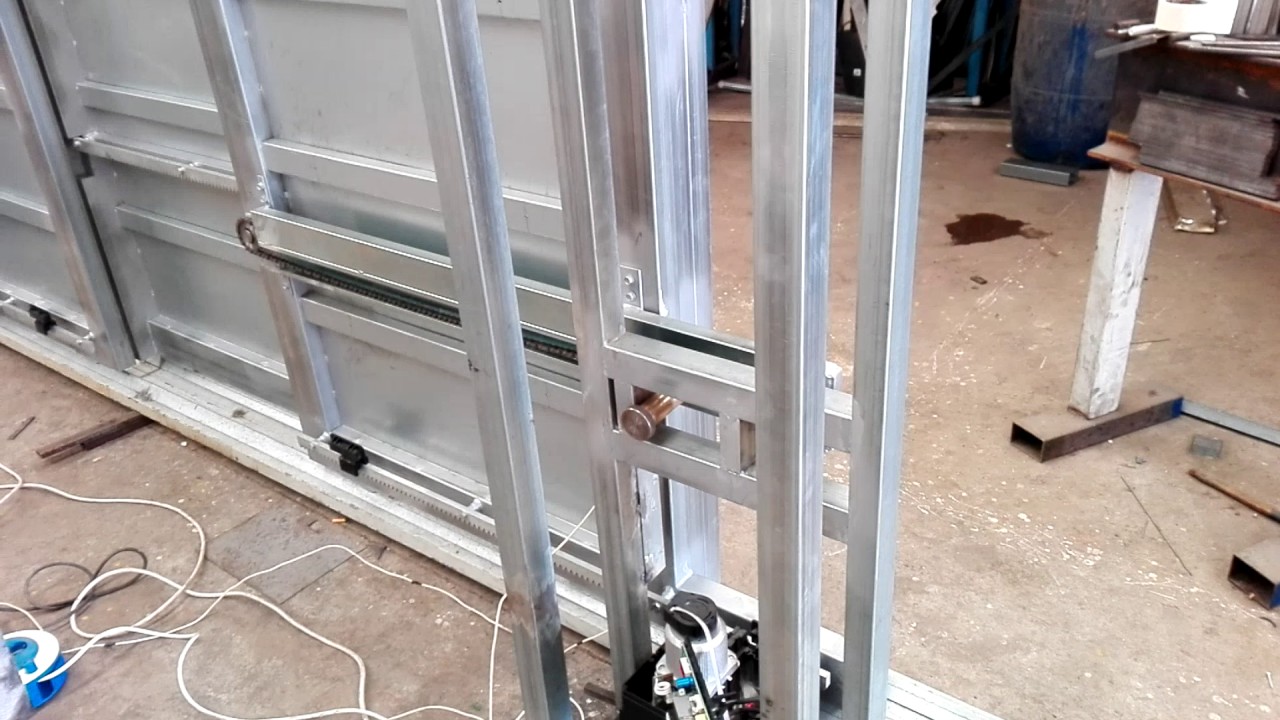 Puerta Corredera telescópica