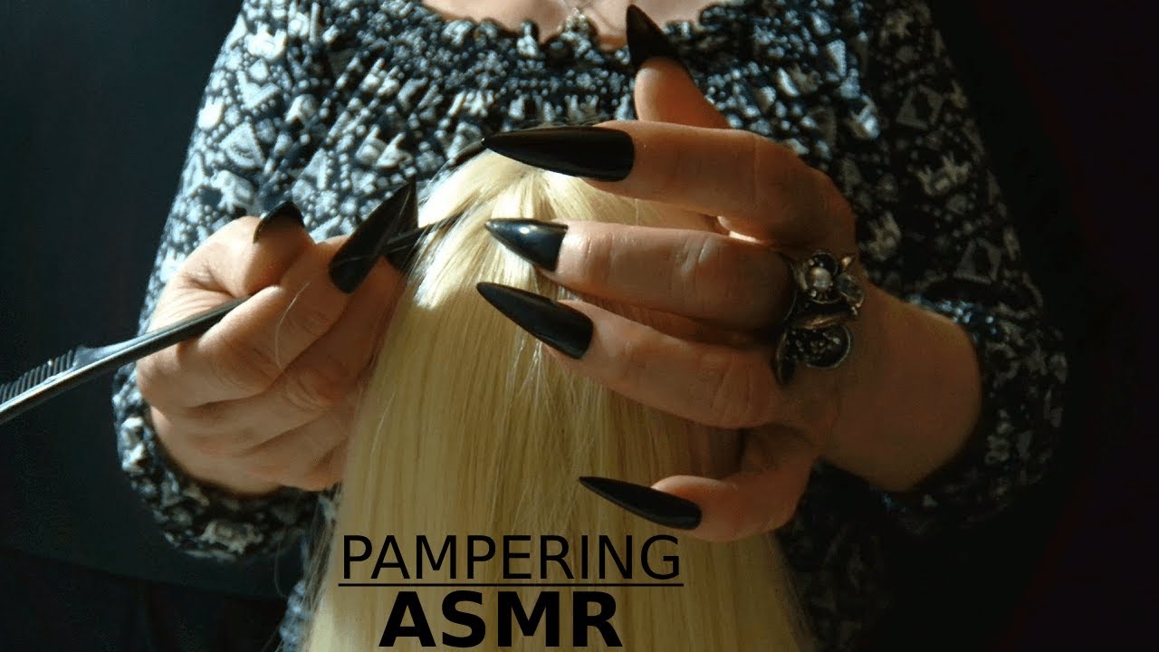 ASMR on Wig, Pampering You | Mixed Scratching, Bug Searching, Tweezers Plucking, Head Massage & More