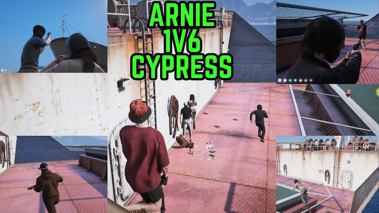 Arnie Wipes Cypress (1v6) at The Cargo Ship | MULTIPOV | Manor x Hydra | NOPIXEL 4.0 GTA RP
