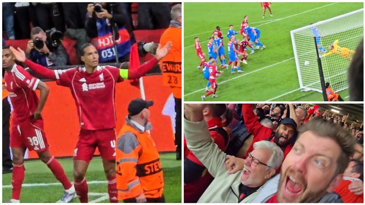 DRAMATIC VAN DIJK WINNER!!! LIVERPOOL 3-2 ATLETICO MADRID | MATCH VLOG