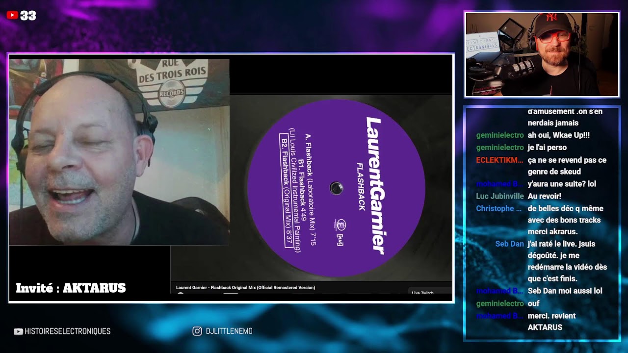LE LIVE ELECTRONIQUE #68 invité DJ AKTARUS