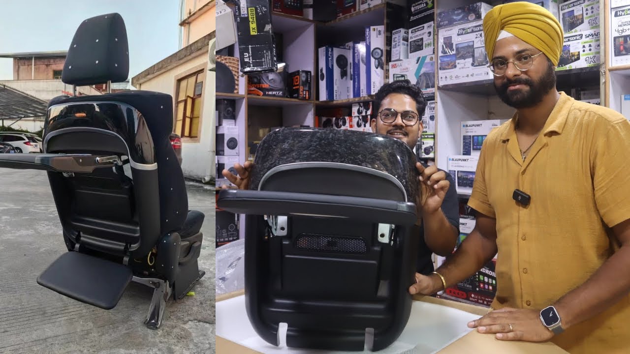 जहाज ✈️ वाला Feel 🤩 Car में Food Tray Fully Loaded Footrest, Wireless Charging with Ambient Light 