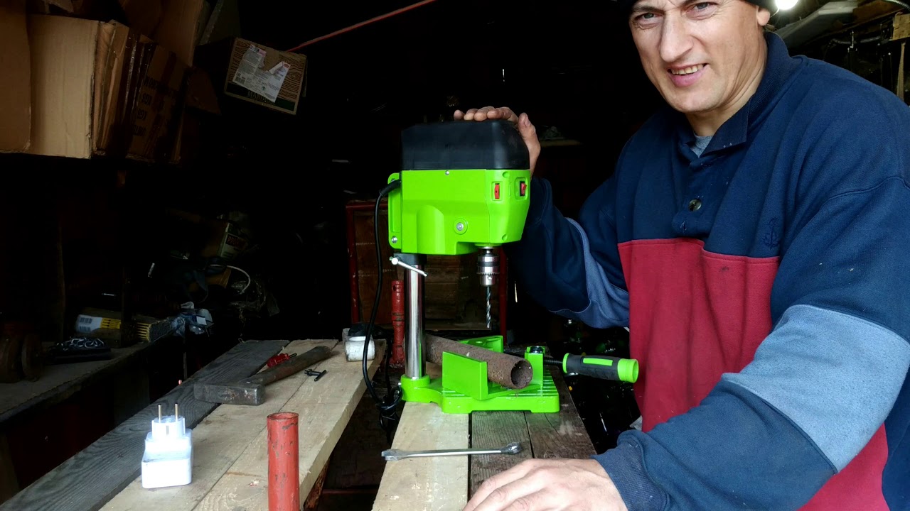 Сверлильный станок Beking-5169A, обзор и испытание