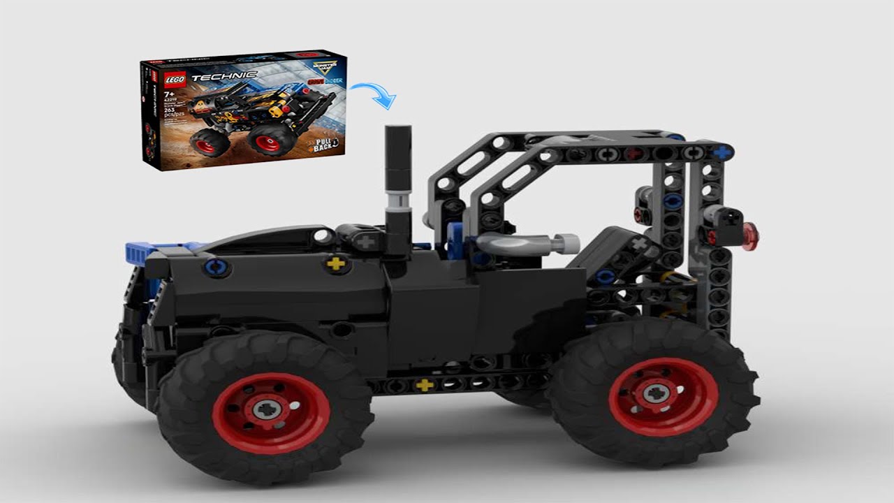 LEGO Technic Tractor 42219 Alternate Build.