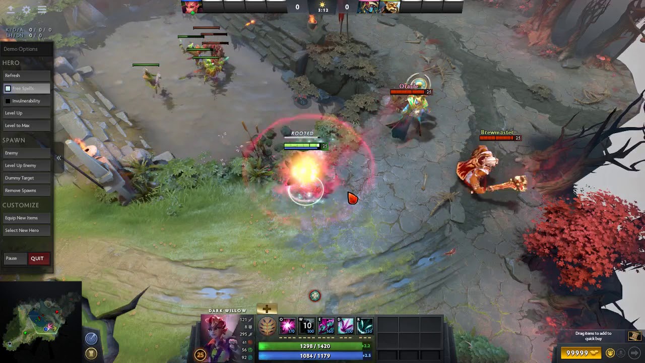 Dark Willow's Shadow Realm can be dispelled, no indication in spell tooltip