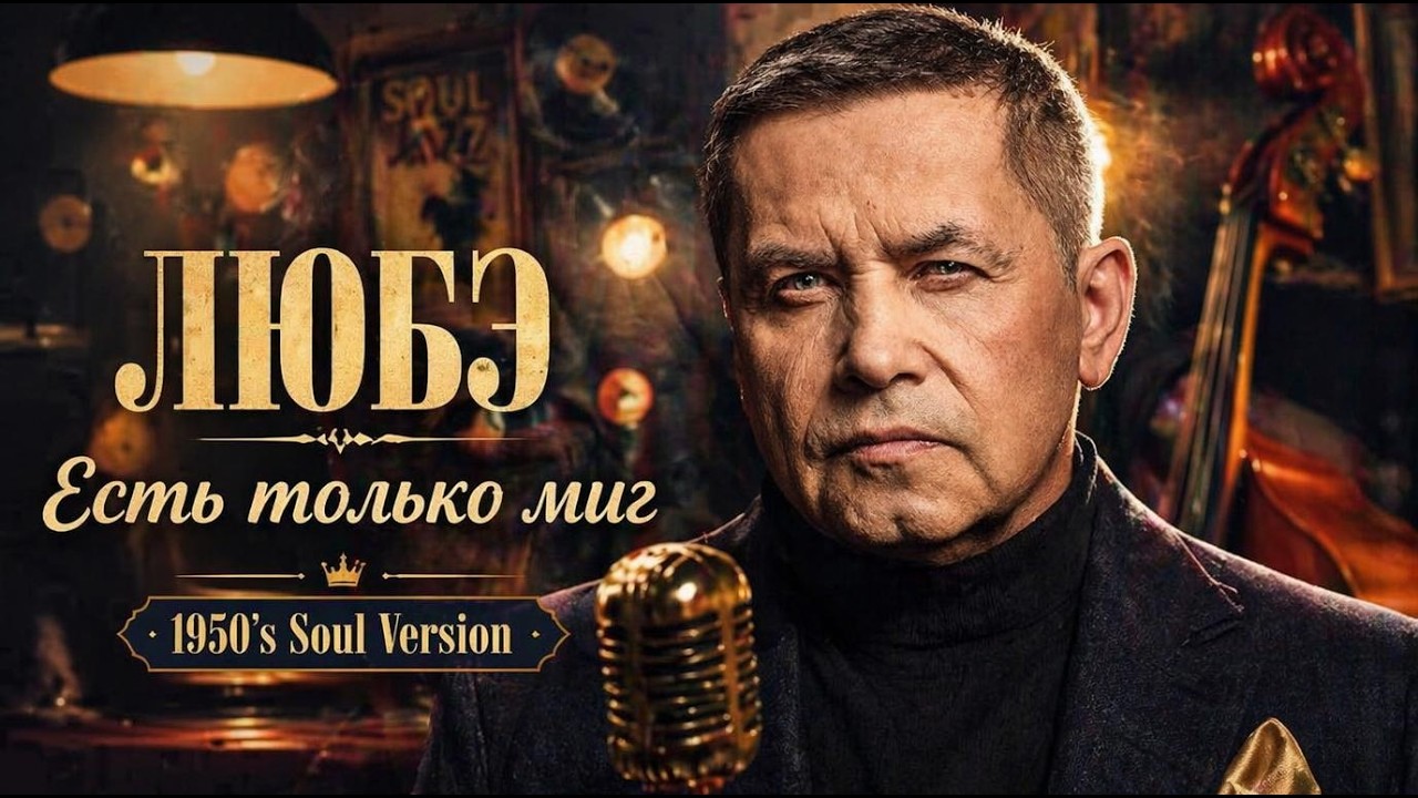 ЛЮБЭ — Есть только миг (1950’s Soul Version) | Если бы песня вышла в 1958 году