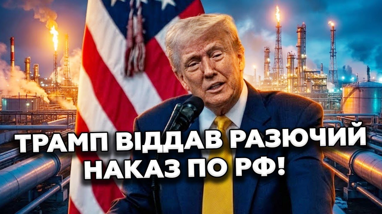 🤯Трамп ВИЗВІРИВСЯ на Путіна при всіх! Уперше ЗІЗНАВСЯ, що його ДУРЯТЬ. Буде УДАР по нафті і газу РФ?