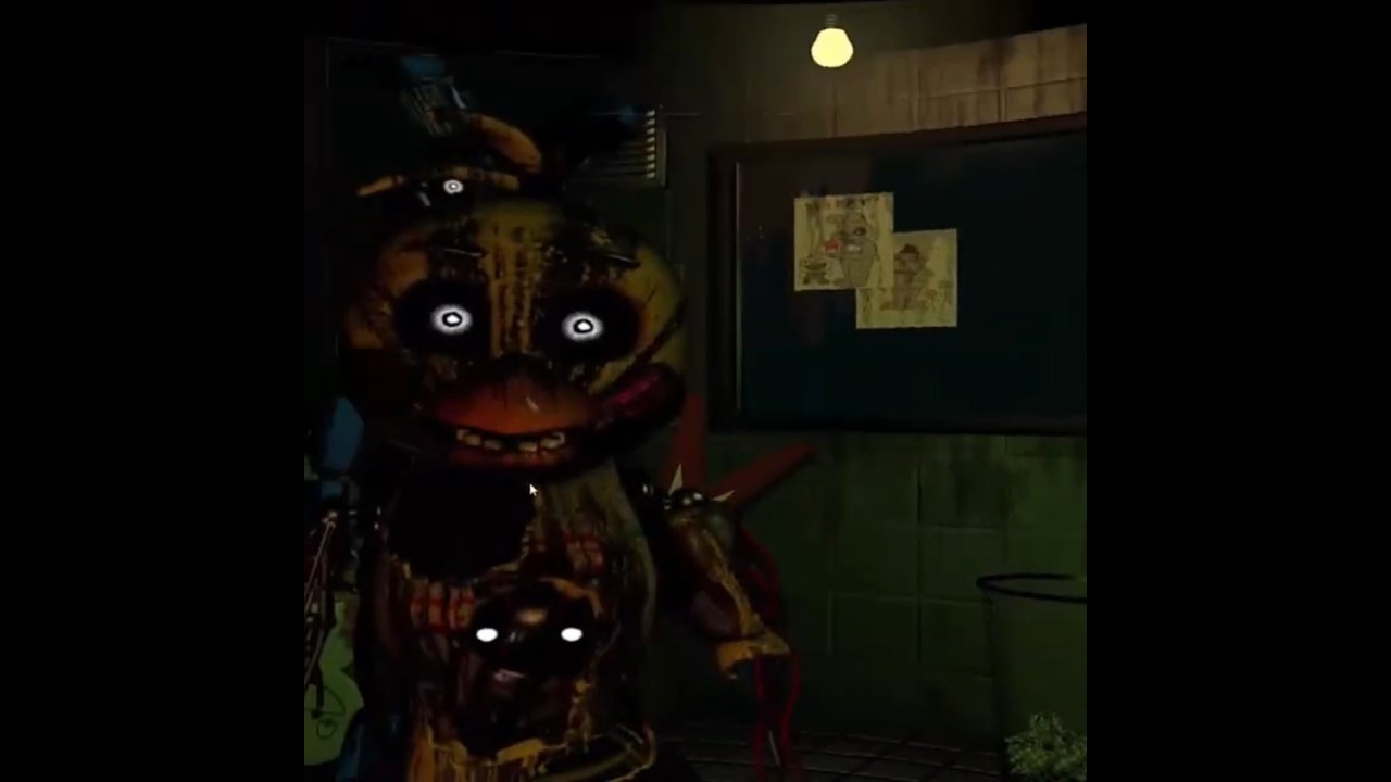 Phantom Toy Chica в FNaF 3 (FNaF Jumpscares)