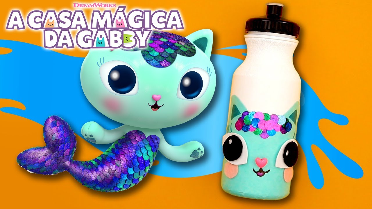 A Gatástica Transformação de Uma Garrafa de Água! | A CASA MÁGICA DA GABBY