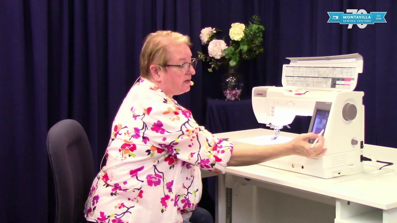 Janome Horizon 9400 & 9450 Quarter Inch Stitch Options - Montavilla Sewing