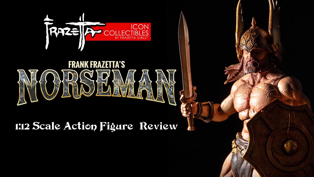 Frazetta Icon Collectibles Norseman Action Figure Review