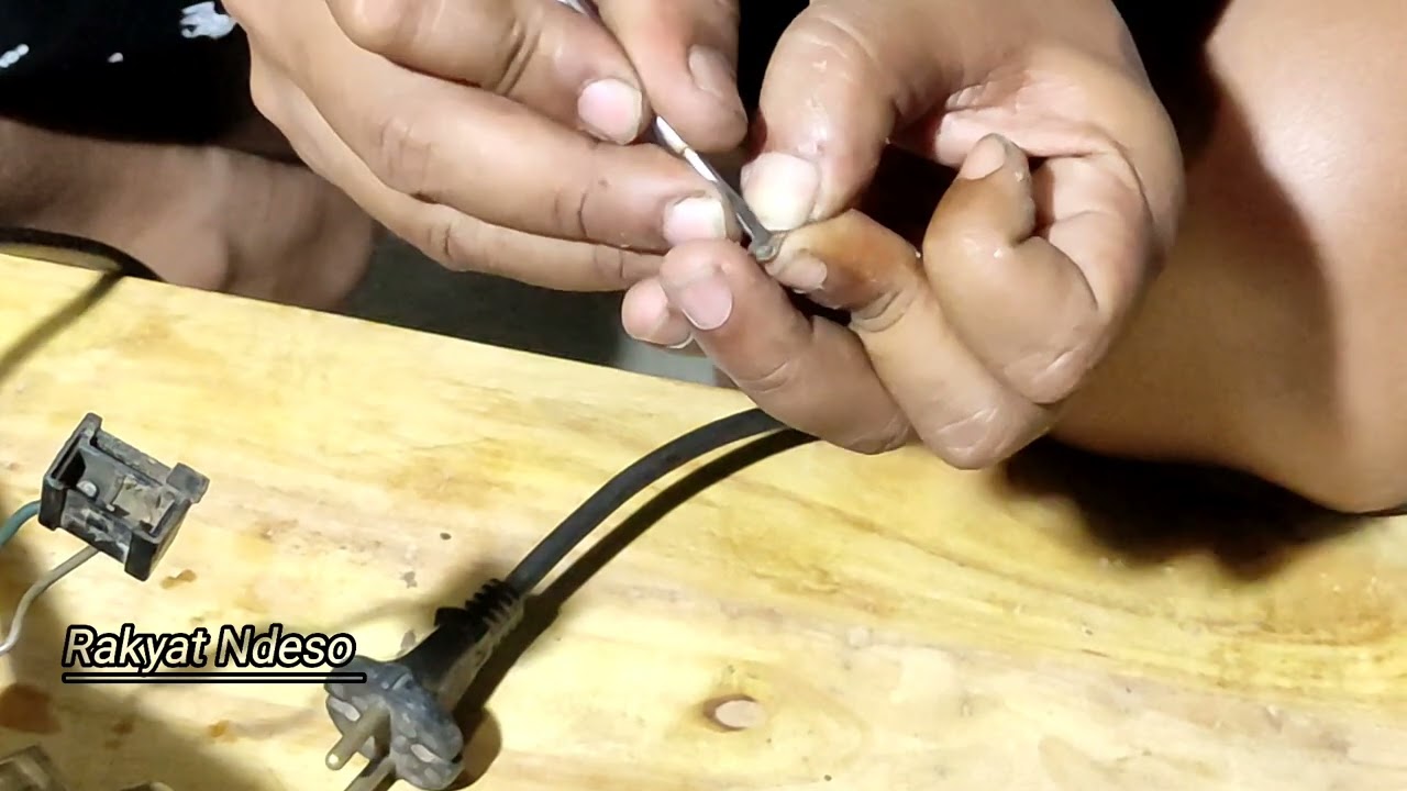 Tutorial cara pengecekan dan perbaikan mesin serut mati total, tanpa multitester