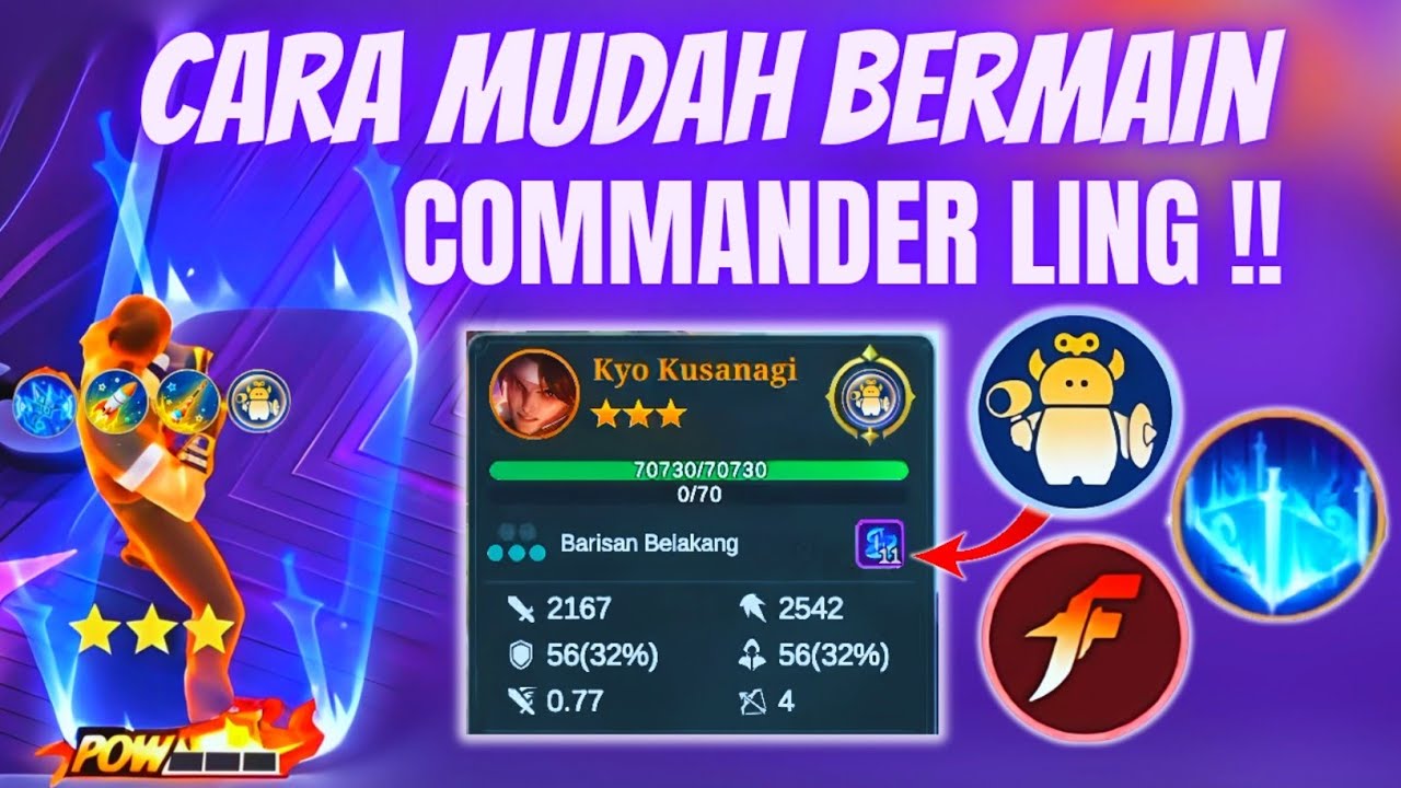 GELOOO‼️HERO LEGEND TITAN PERTAMA GUA !! 100% AUTO EZ WIN BRO !! CARA BERMAIN COMMANDER LING TERBARU