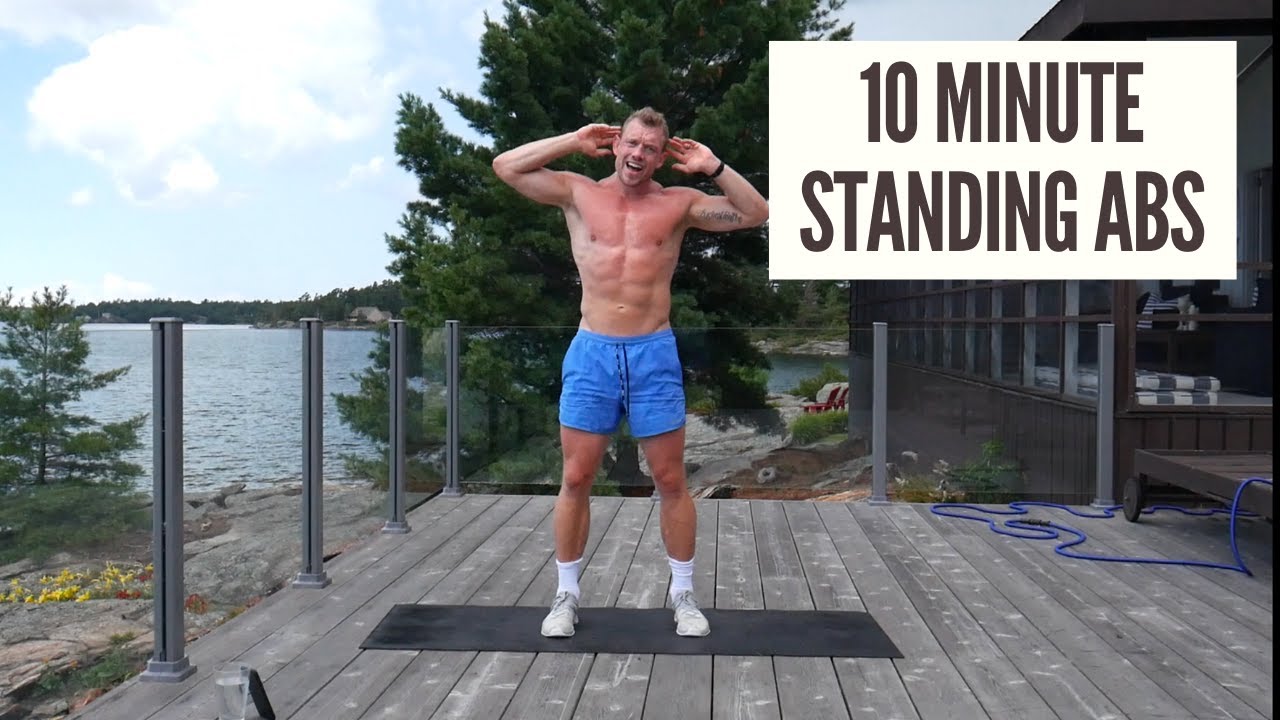 10 MINUTE STANDING ABS WORKOUT TO GET A FLAT STOMACH