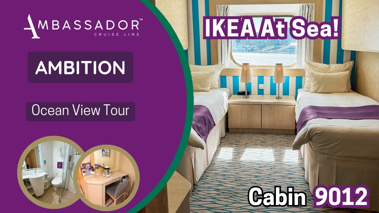 What To Expect In An Ambassador Ocean View Cabin?