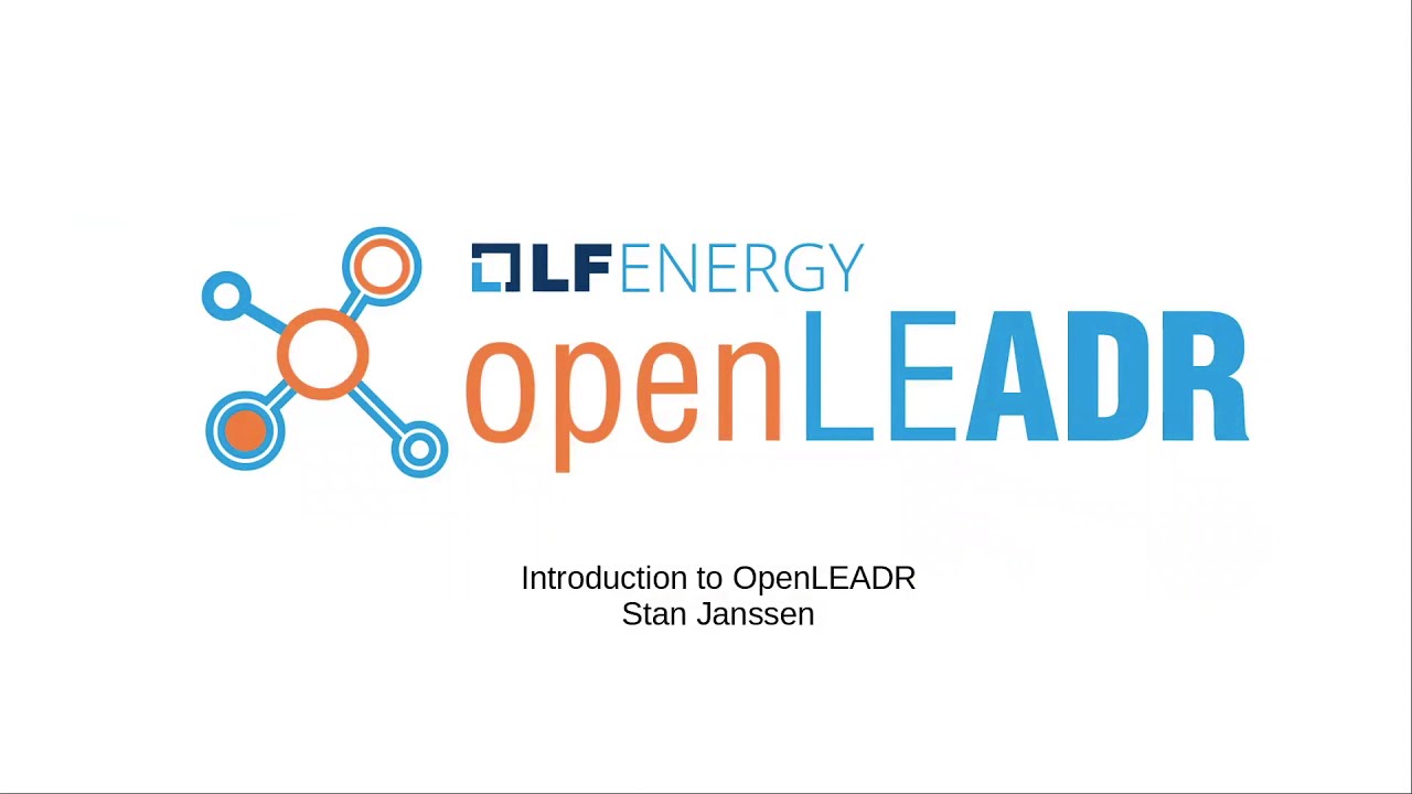 openLEADR Project Introduction