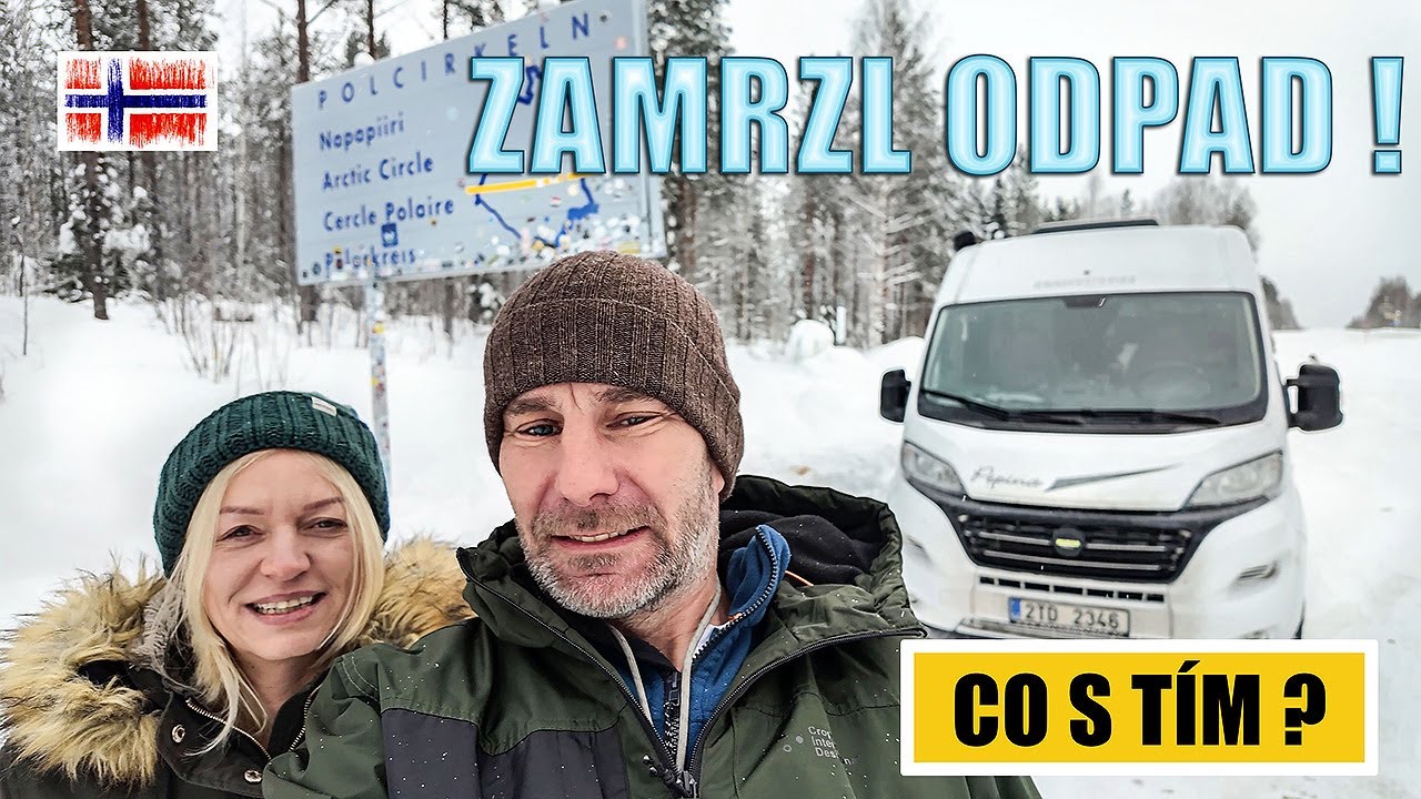 ❄️V -28 °C nám v dodávce zamrzl odpad! 🥶VE ŠVÉDSKU MRZNE AŽ PRAŠTÍ